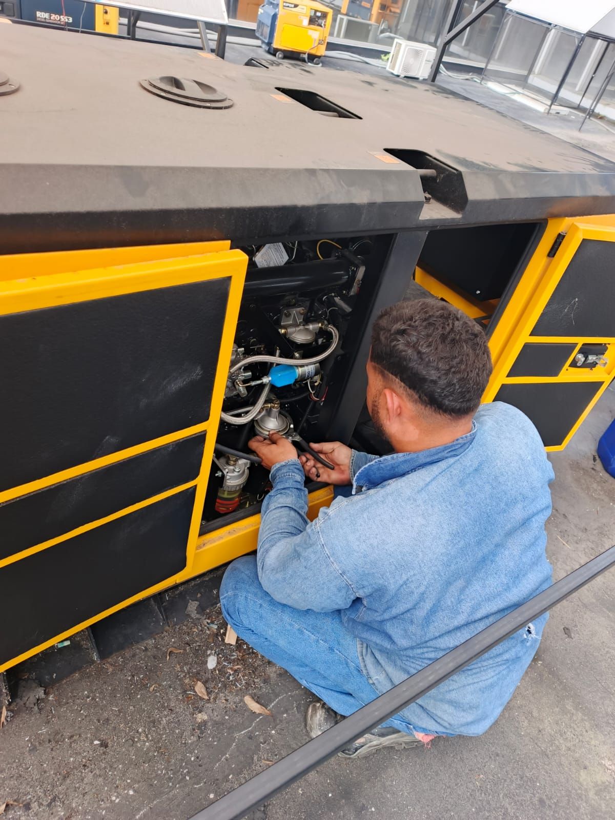 Mantenimiento de planta electrica de respaldo